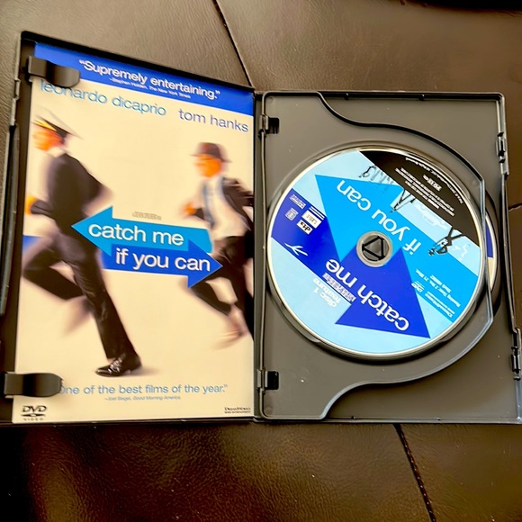 Catch me if You Can DVD. Steven Spielberg film w/ Leonardo DiCaprio & Tom Hanks - Picture 2 of 5